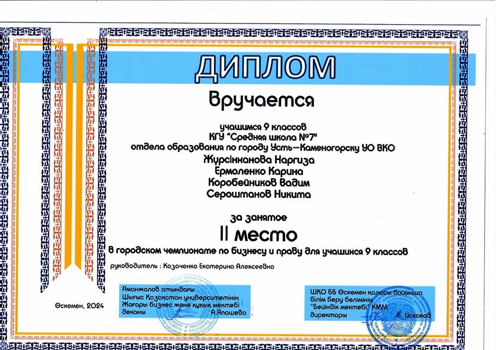 Достижения учащихся